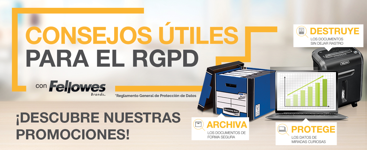 fellowes promociones proteccion datos junio 2018