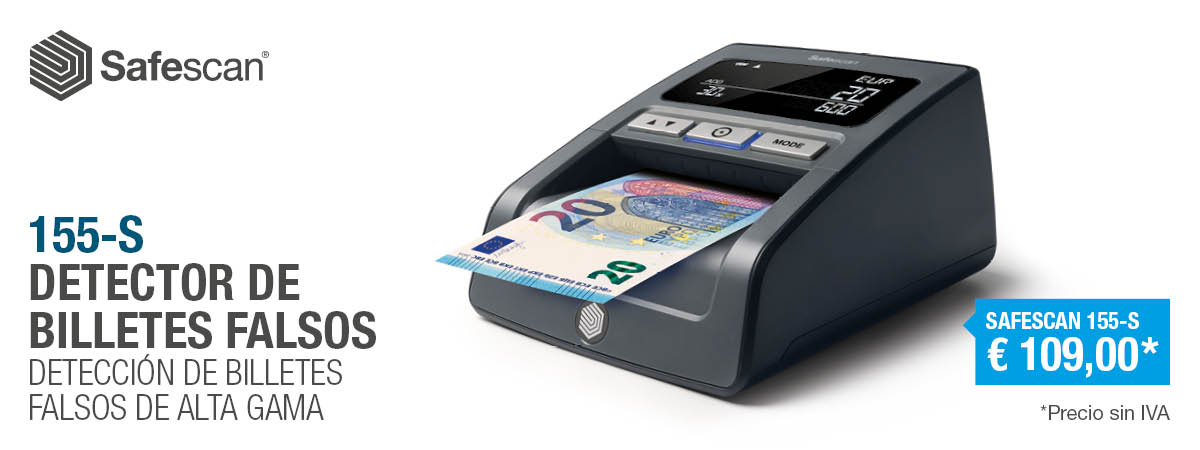 Safescan detectora billetes falsos 155 noviembre 2018