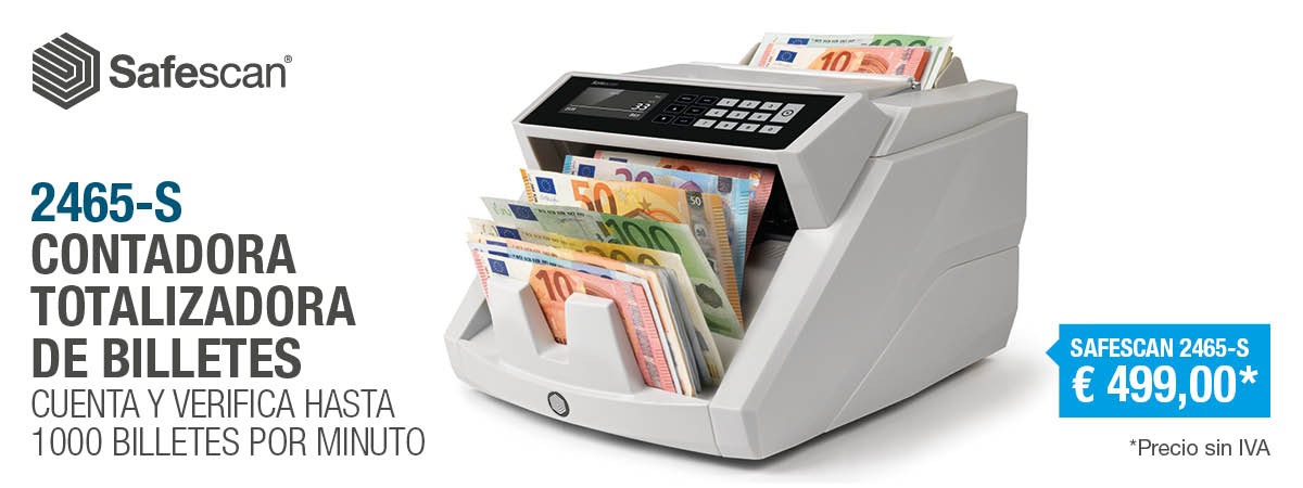 Safescan contadora 2465 noviembre 2018