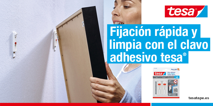 Tesa clavos adhesivos junio 2018